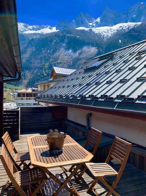 90M2 Hypercentre, Terrace, Next To Ski Lift Chamonix Extérieur photo