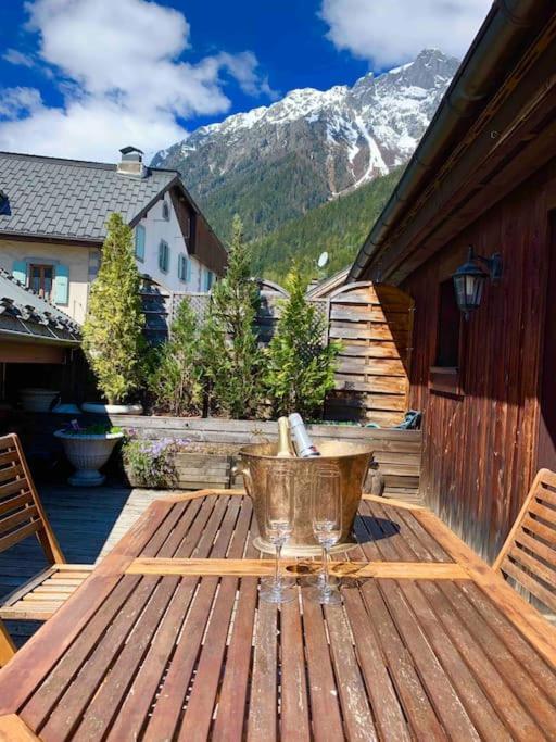 90M2 Hypercentre, Terrace, Next To Ski Lift Chamonix Extérieur photo