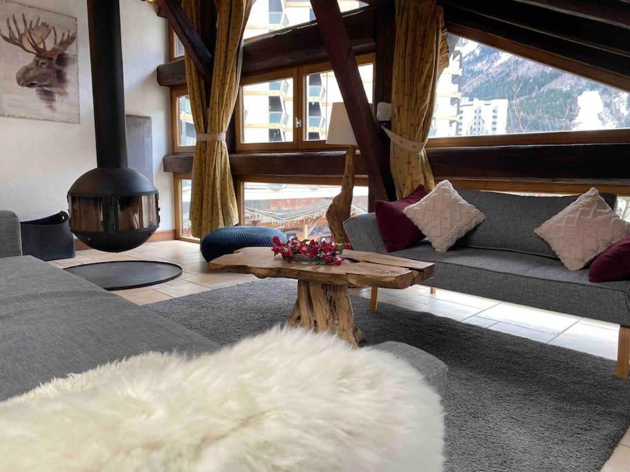 90M2 Hypercentre, Terrace, Next To Ski Lift Chamonix Extérieur photo